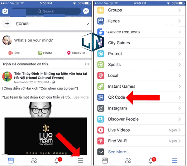 Cách đăng nhập Facebook máy tính bằng mã QR cực đơn giản